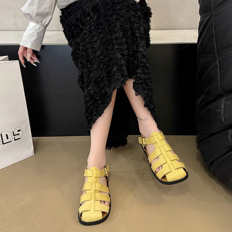 Casual summer rome flattie France style lady shoes