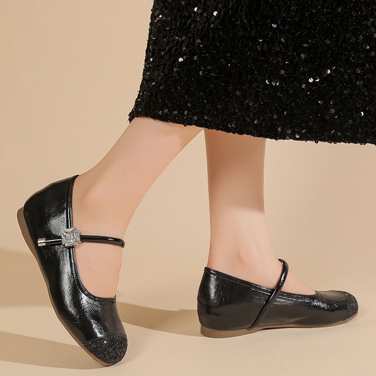 France style lazy shoes autumn peas shoes