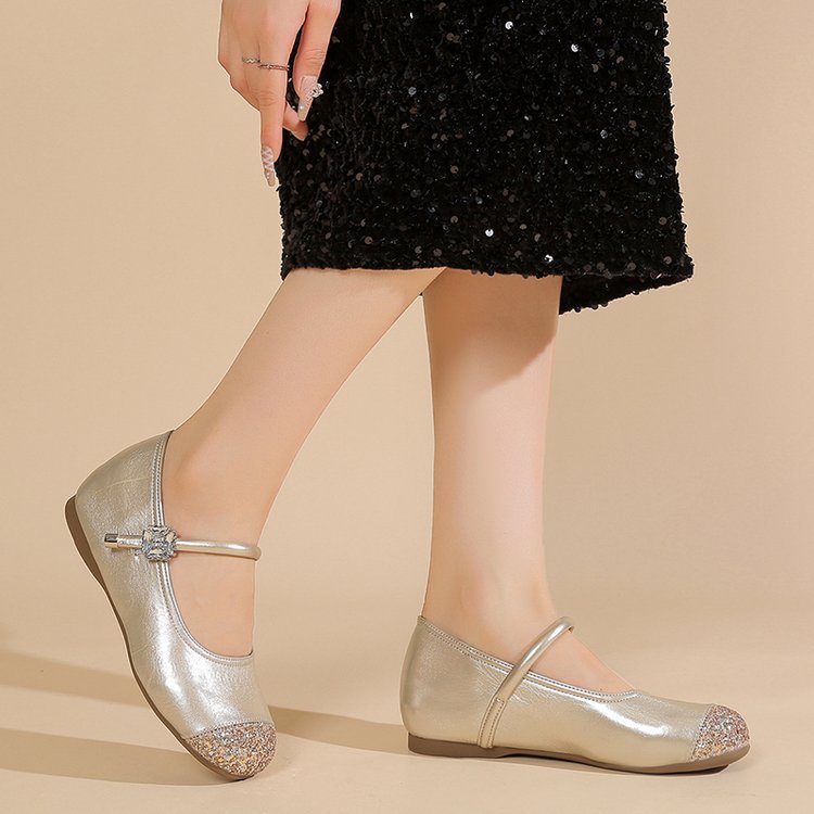 France style lazy shoes autumn peas shoes