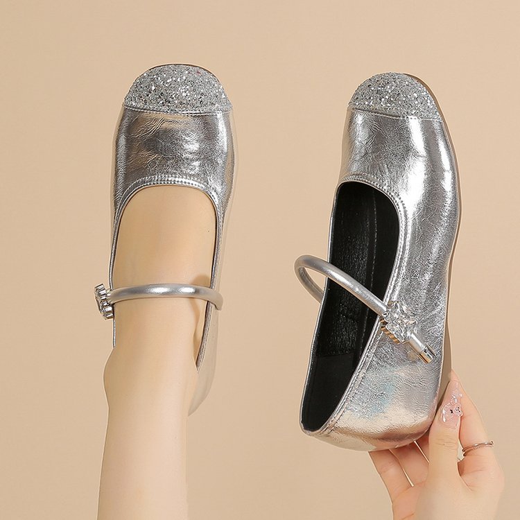 France style lazy shoes autumn peas shoes
