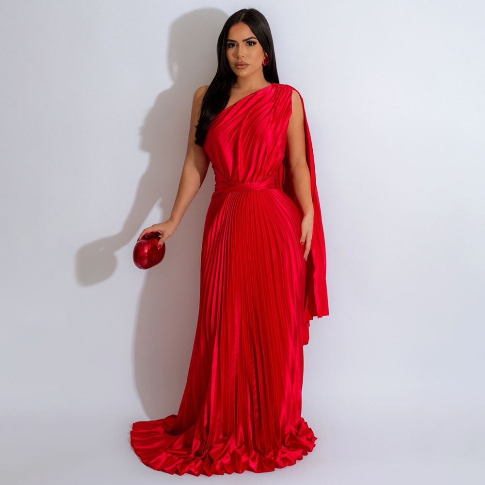 Crimp European style formal dress fashion dress