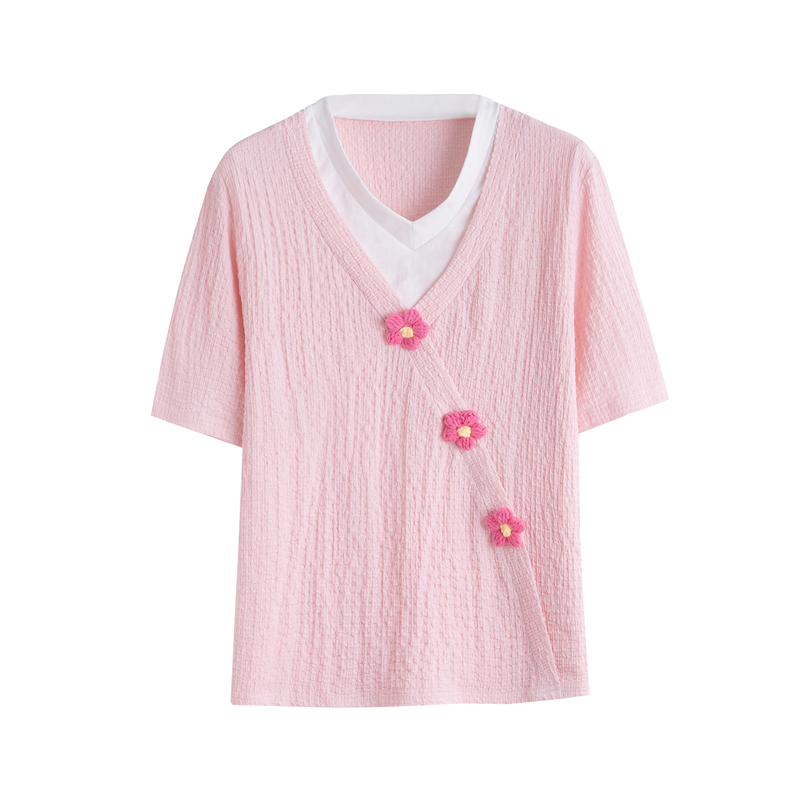 Large yard cotton tops quality T-shirt for women