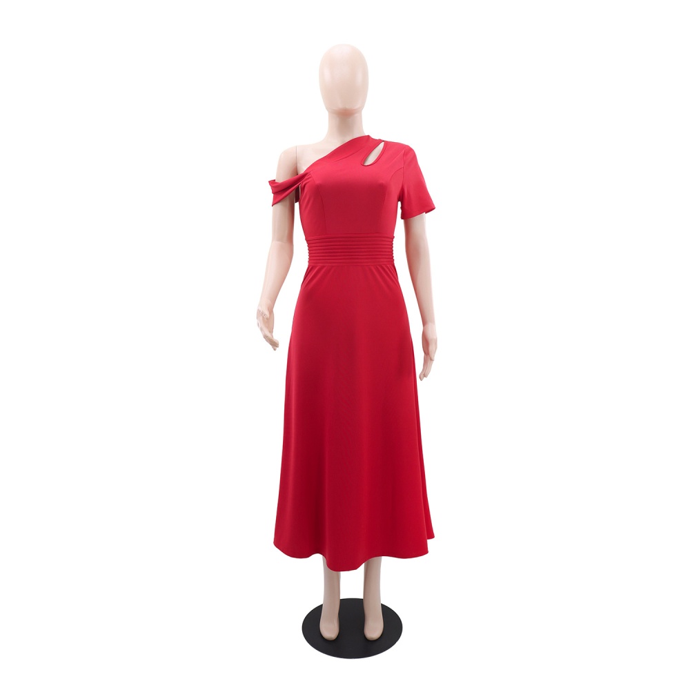 Pure European style A-line Casual dress for women