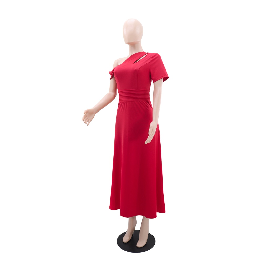 Pure European style A-line Casual dress for women