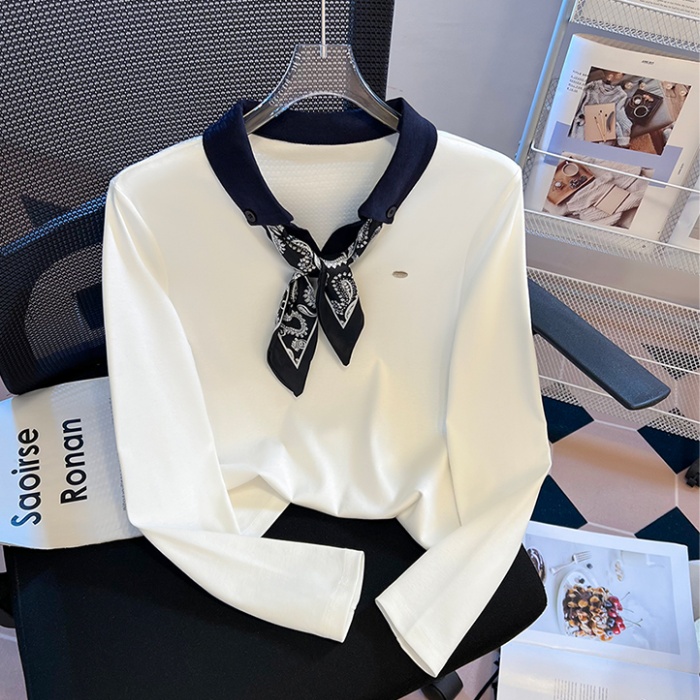 Fashion Korean style tops autumn scarves for women