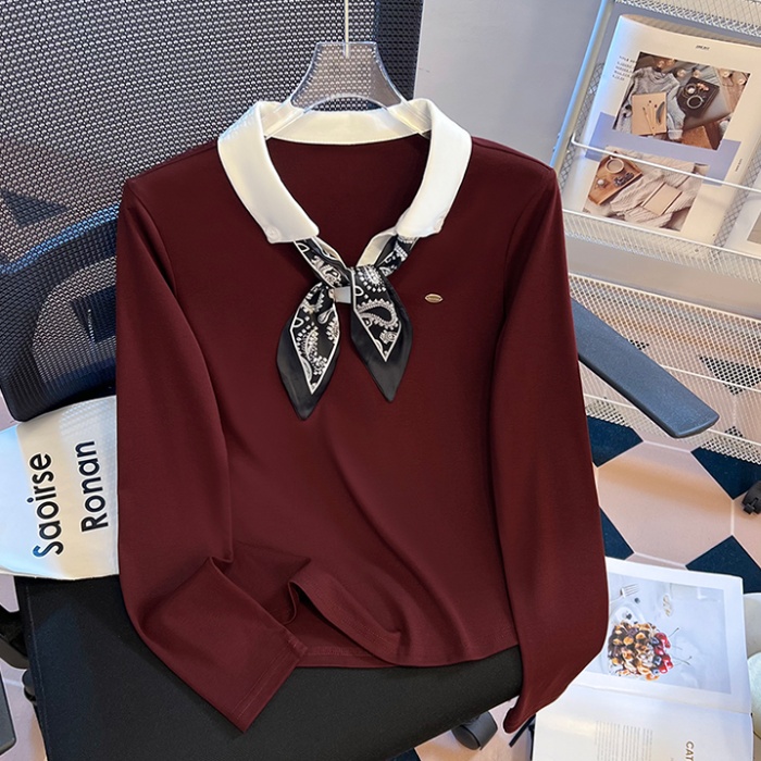 Fashion Korean style tops autumn scarves for women