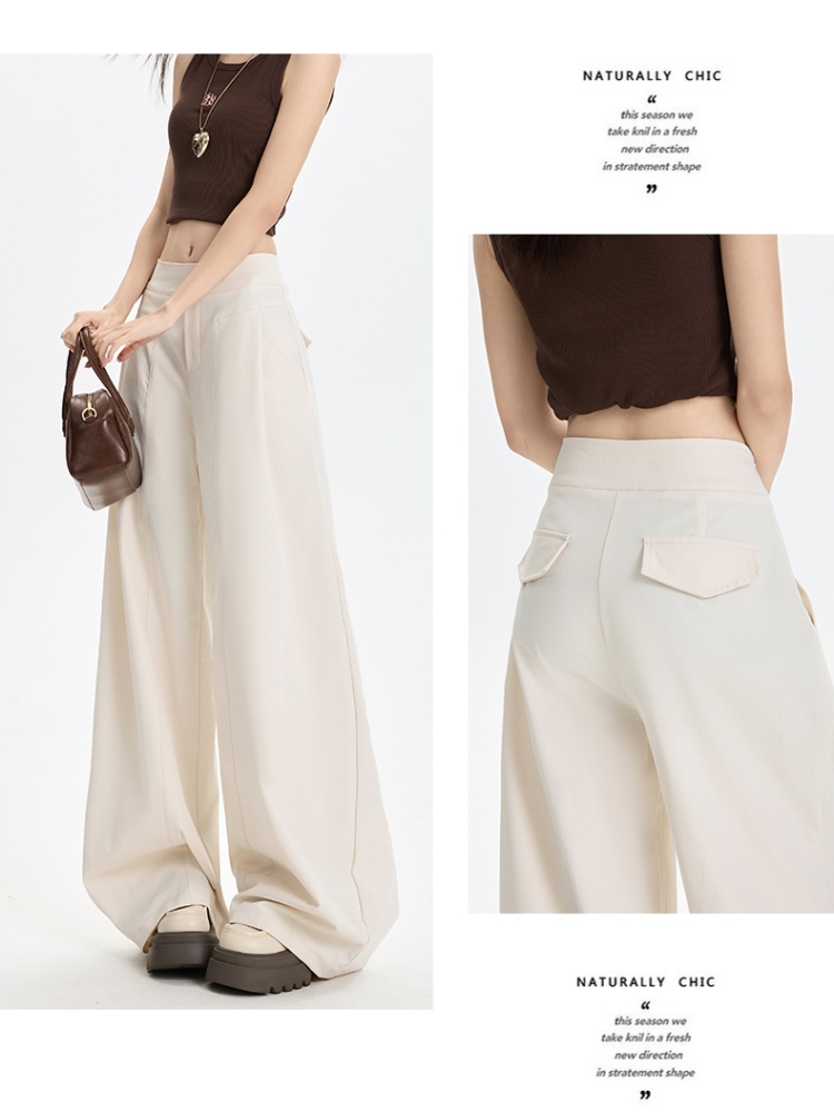 Slim loose mopping casual pants Korean style summer pants