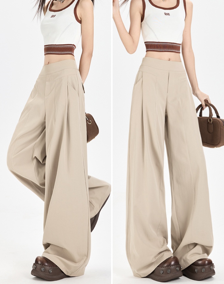 Slim loose mopping casual pants Korean style summer pants