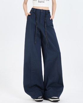 American style wide leg pants summer pants for women