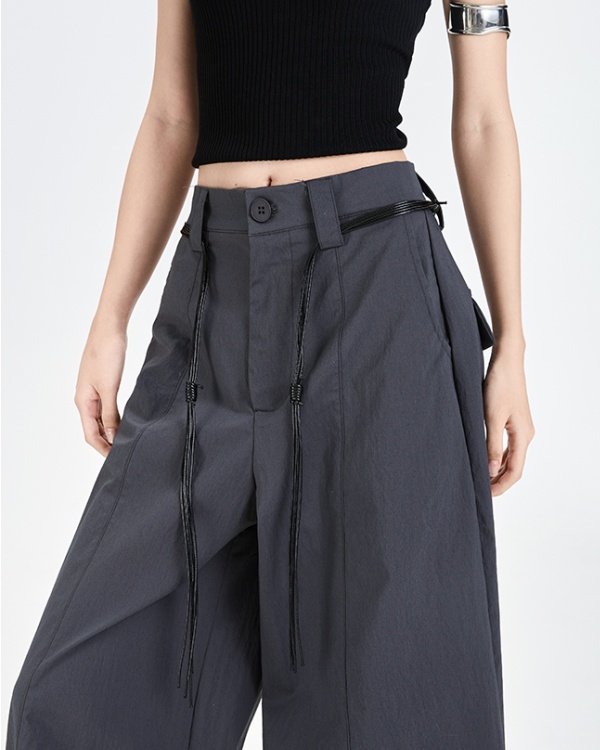 American style wide leg pants summer pants for women