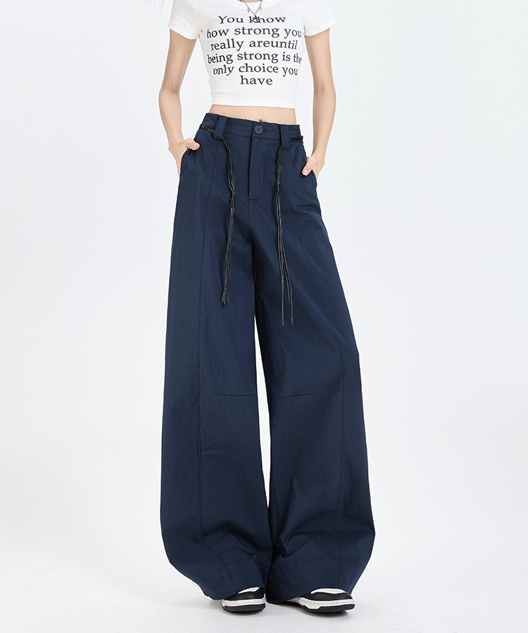 American style wide leg pants summer pants for women