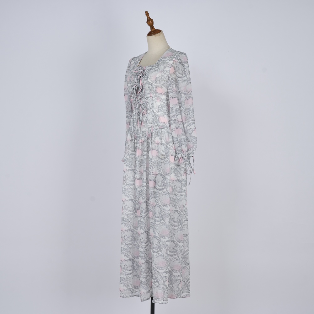 Casual dress European style long dress for women