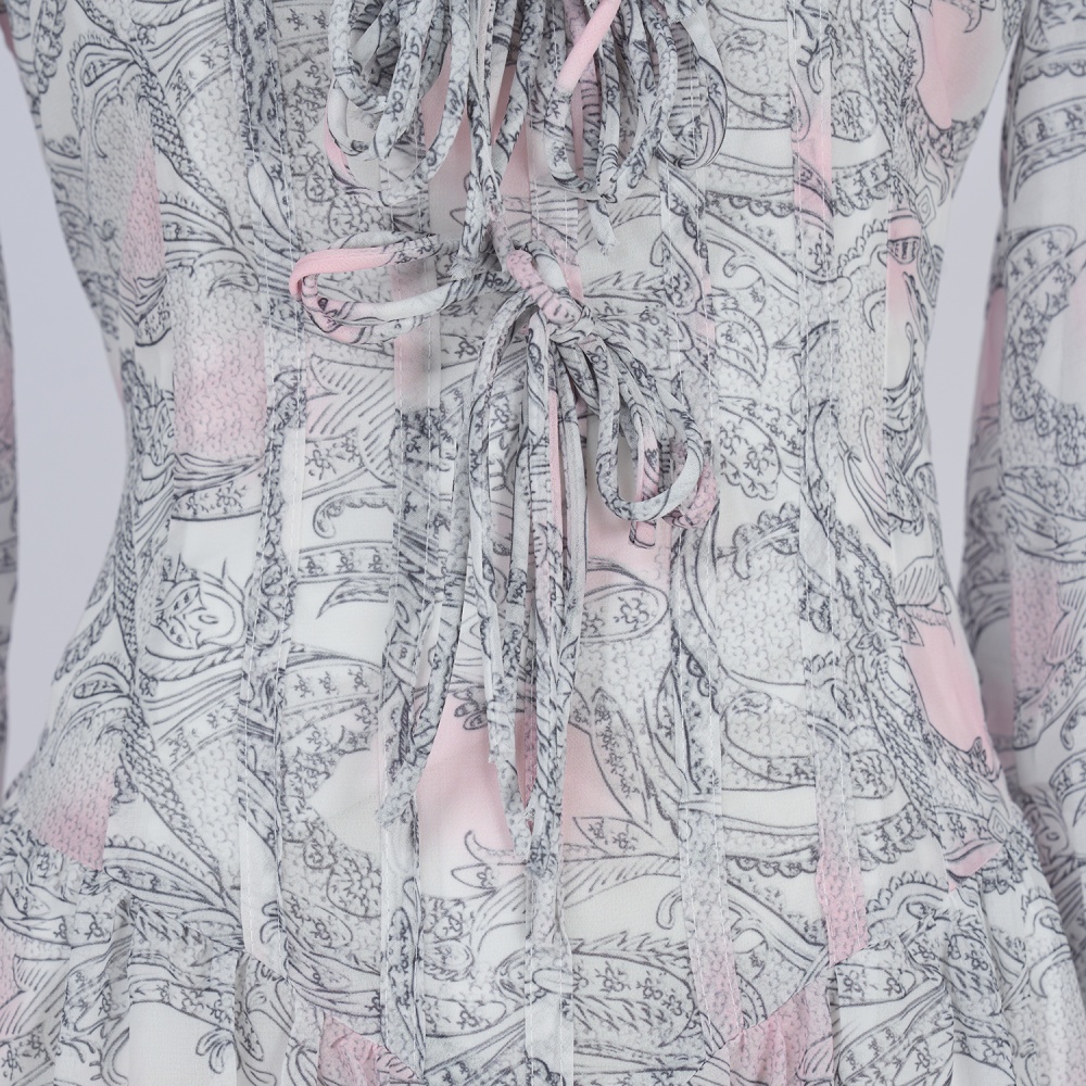 Casual dress European style long dress for women