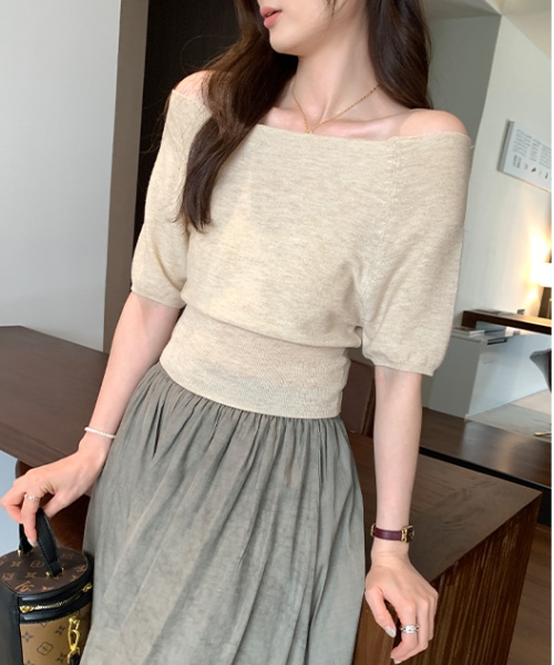 Summer short sleeve tops spicegirl sweater for women