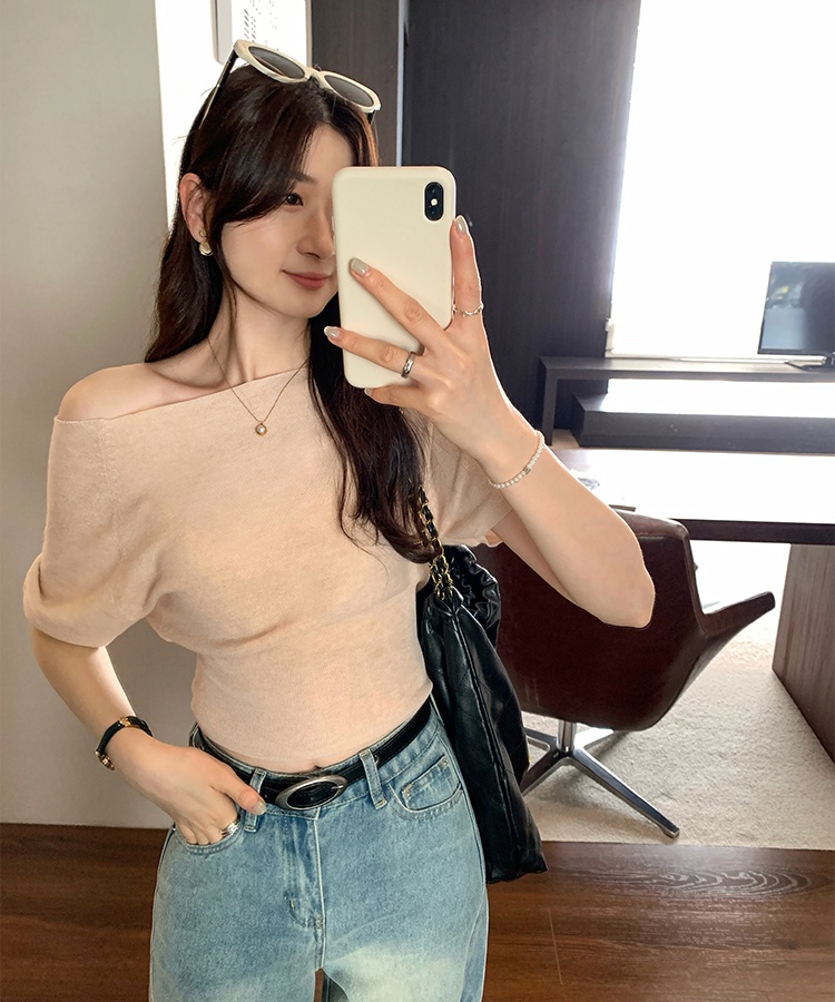 Summer short sleeve tops spicegirl sweater for women