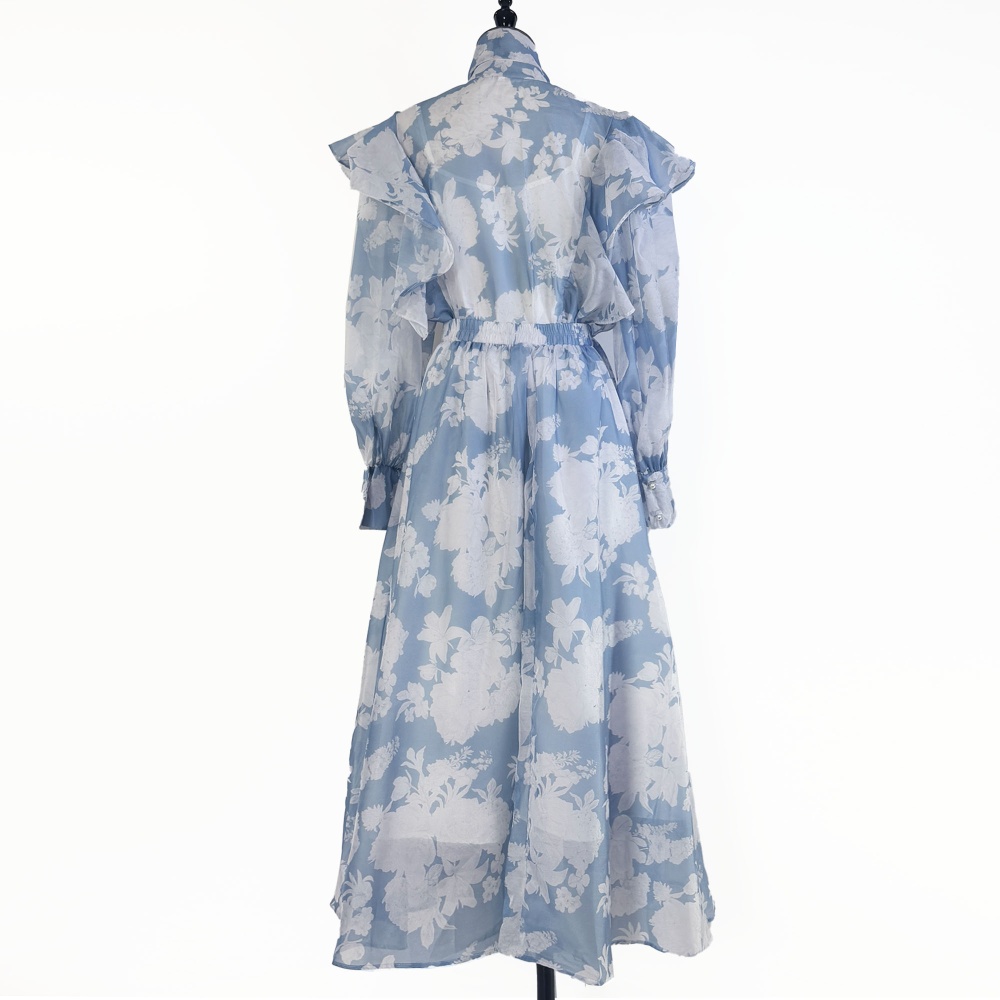 European style short skirt shirt a set