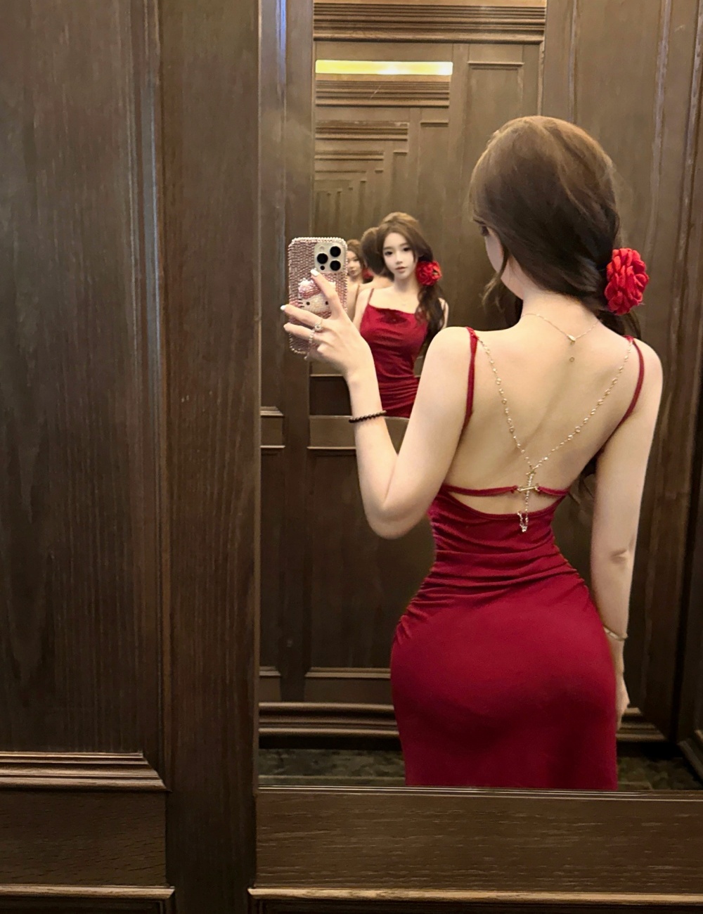 Temperament sandy beach vacation dress sling sexy jumpsuit
