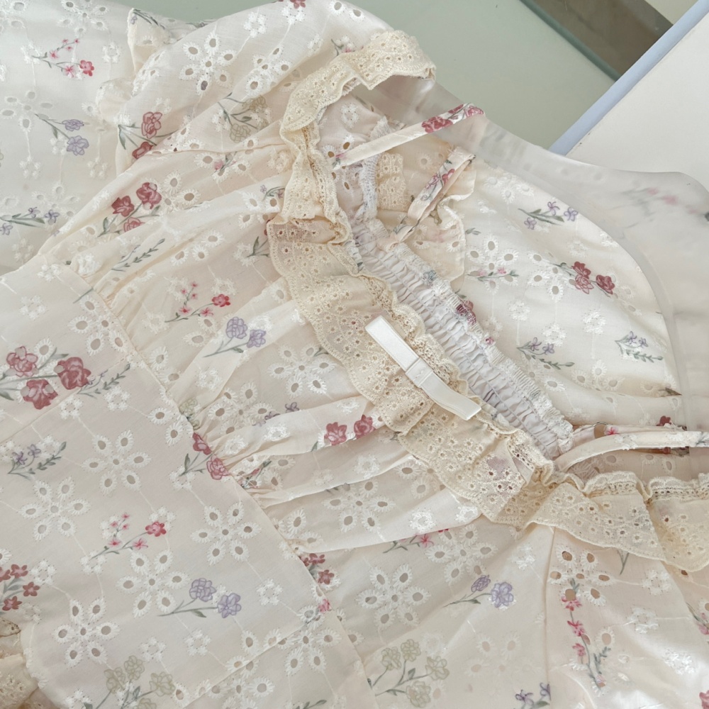 Small long skirt half summer tops a set for women
