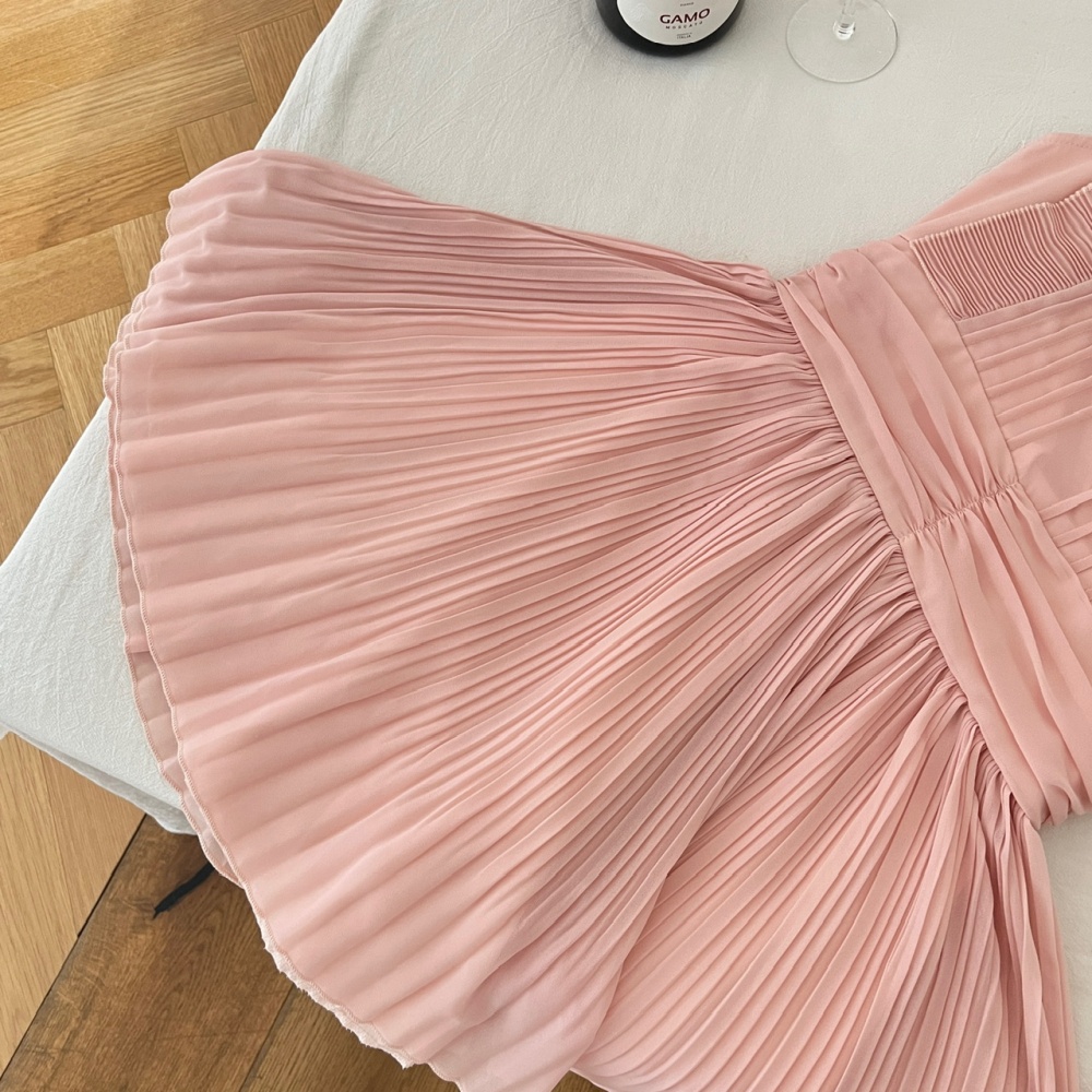 A-line tender sleeveless dress swan sleeveless dress for women