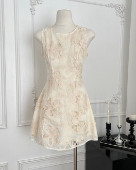 Strapless dress summer sleeveless dress for women