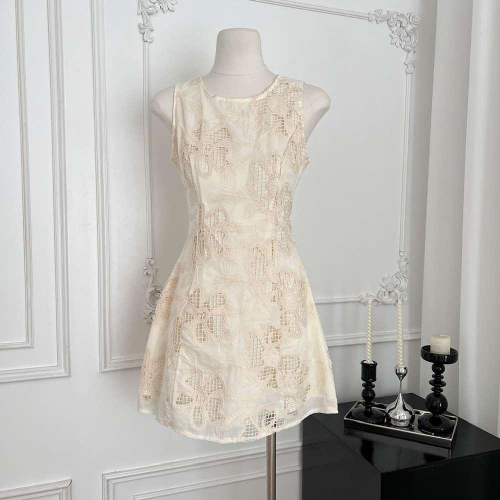 Strapless dress summer sleeveless dress for women