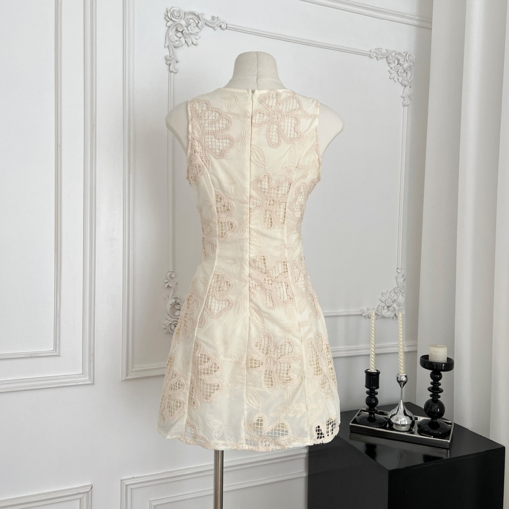 Strapless dress summer sleeveless dress for women
