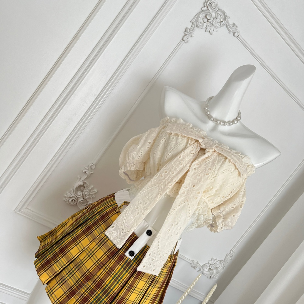 Strapless skirt enticement tops 2pcs set for women