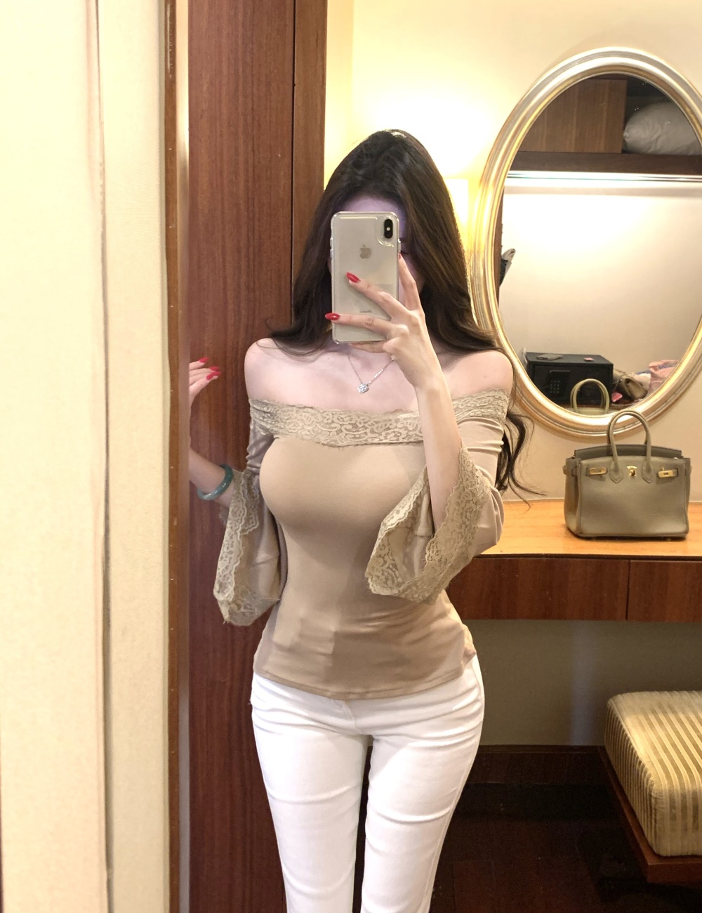Enticement slim cozy lace sexy strapless tops for women