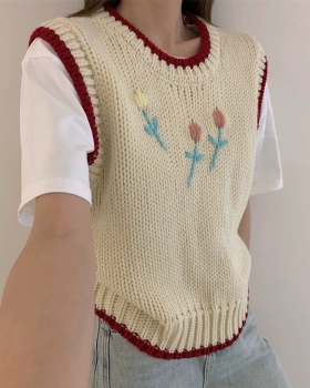 Colors spring and autumn vest loose waistcoat for women
