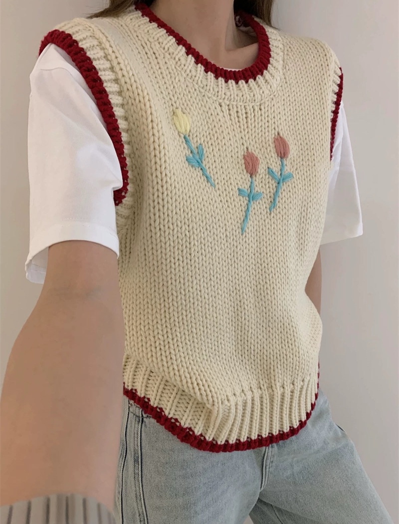 Colors spring and autumn vest loose waistcoat for women