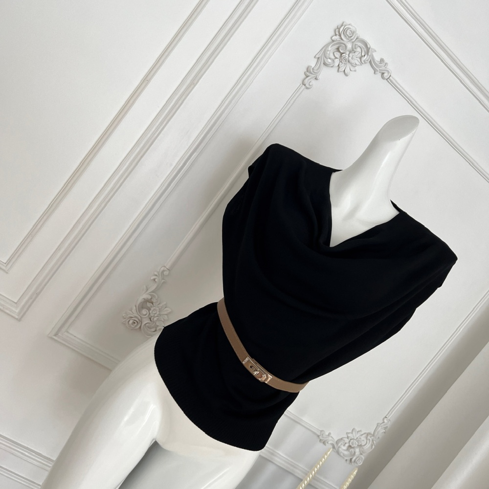 Boats sleeve T-shirt irregular tops for women