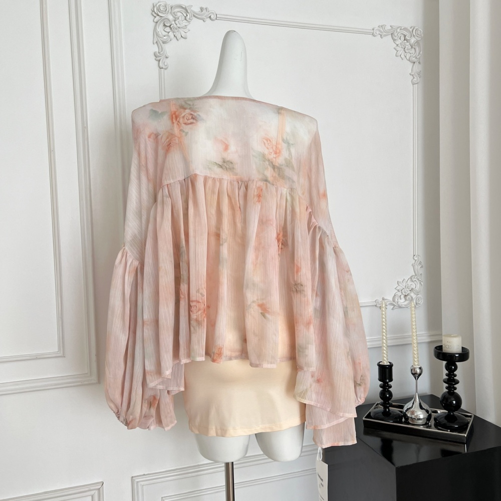 Dream dress was white chiffon shirt