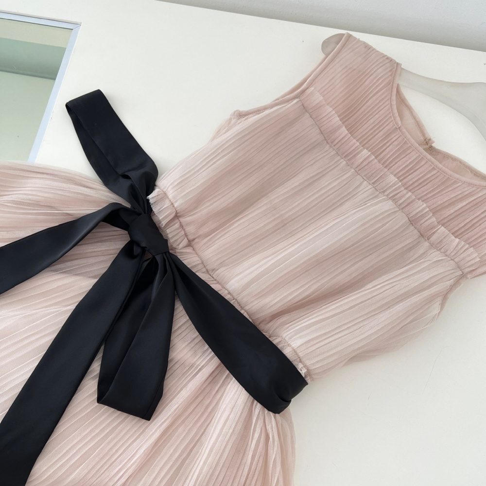 Seaside chiffon dress temperament summer long dress for women