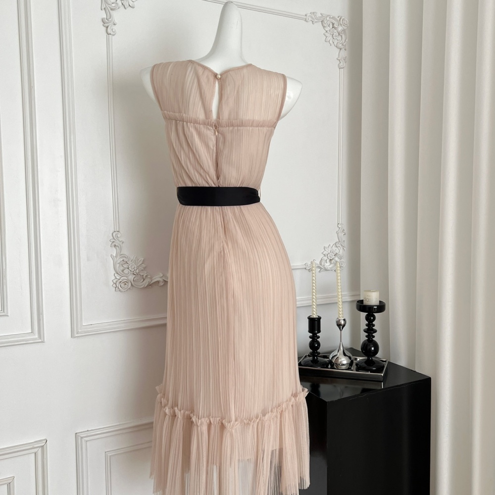 Seaside chiffon dress temperament summer long dress for women