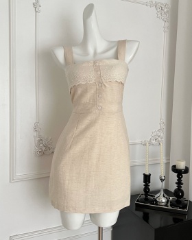 Swan sexy enticement slim France style dress