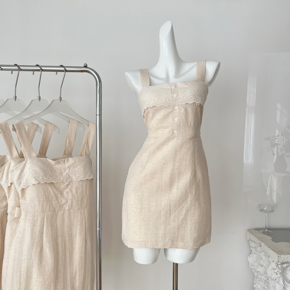 Swan sexy enticement slim France style dress