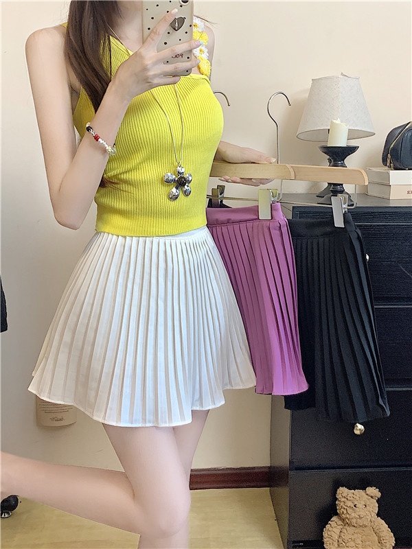Slim large yard short skirt Korean style skirt for women