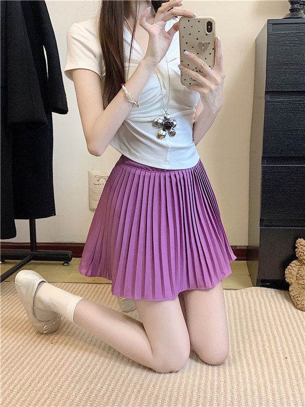 Slim large yard short skirt Korean style skirt for women