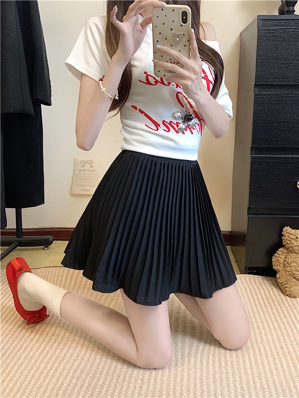 Slim large yard short skirt Korean style skirt for women
