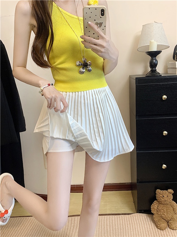 Slim large yard short skirt Korean style skirt for women