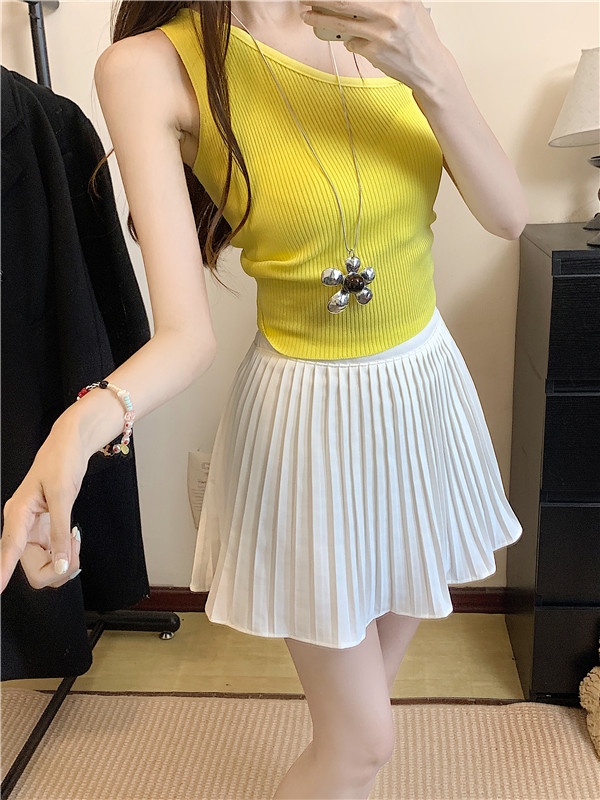 Slim large yard short skirt Korean style skirt for women