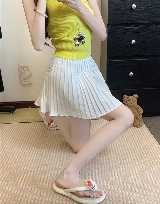 Slim large yard short skirt Korean style skirt for women