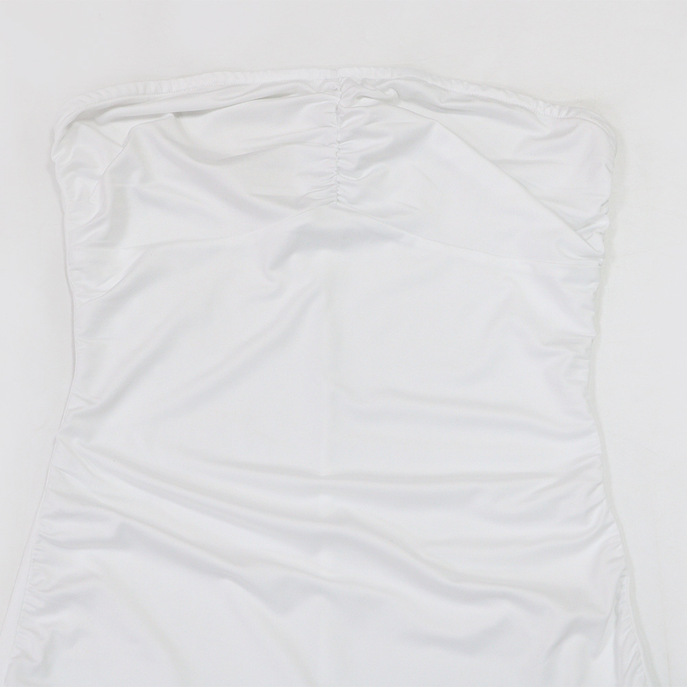 Package hip lotus leaf edges irregular dress for women
