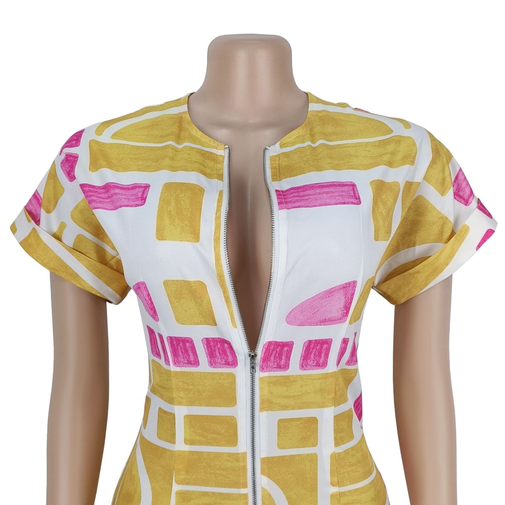 Fashion Casual printing jumpsuit for women