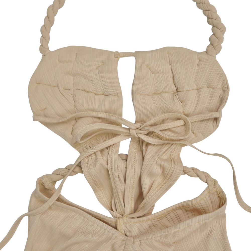 Sexy European style pure halter Casual fashion jumpsuit