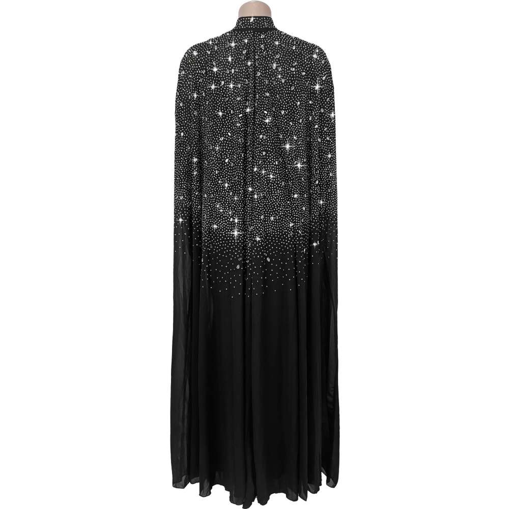 Package hip shawl European style dress for women