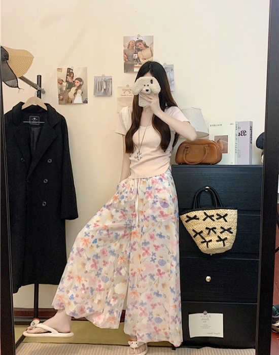 Casual thick and disorderly bud skirt summer pants for women