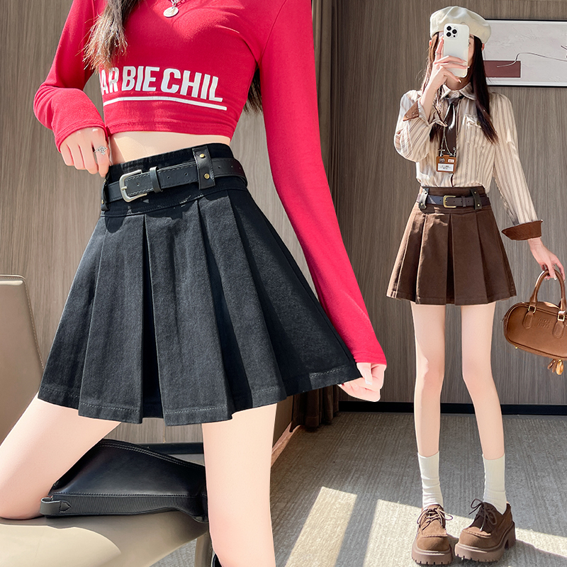 Autumn Casual skirt college short skirt for women