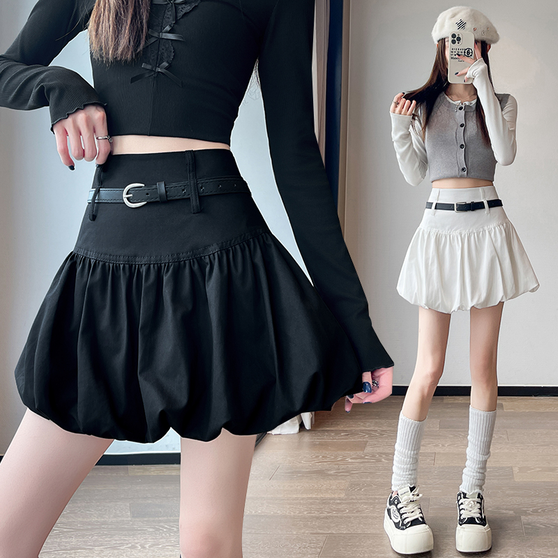 Bud skirt all-match short skirt for women