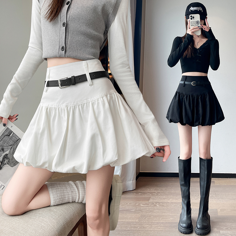 Bud skirt all-match short skirt for women
